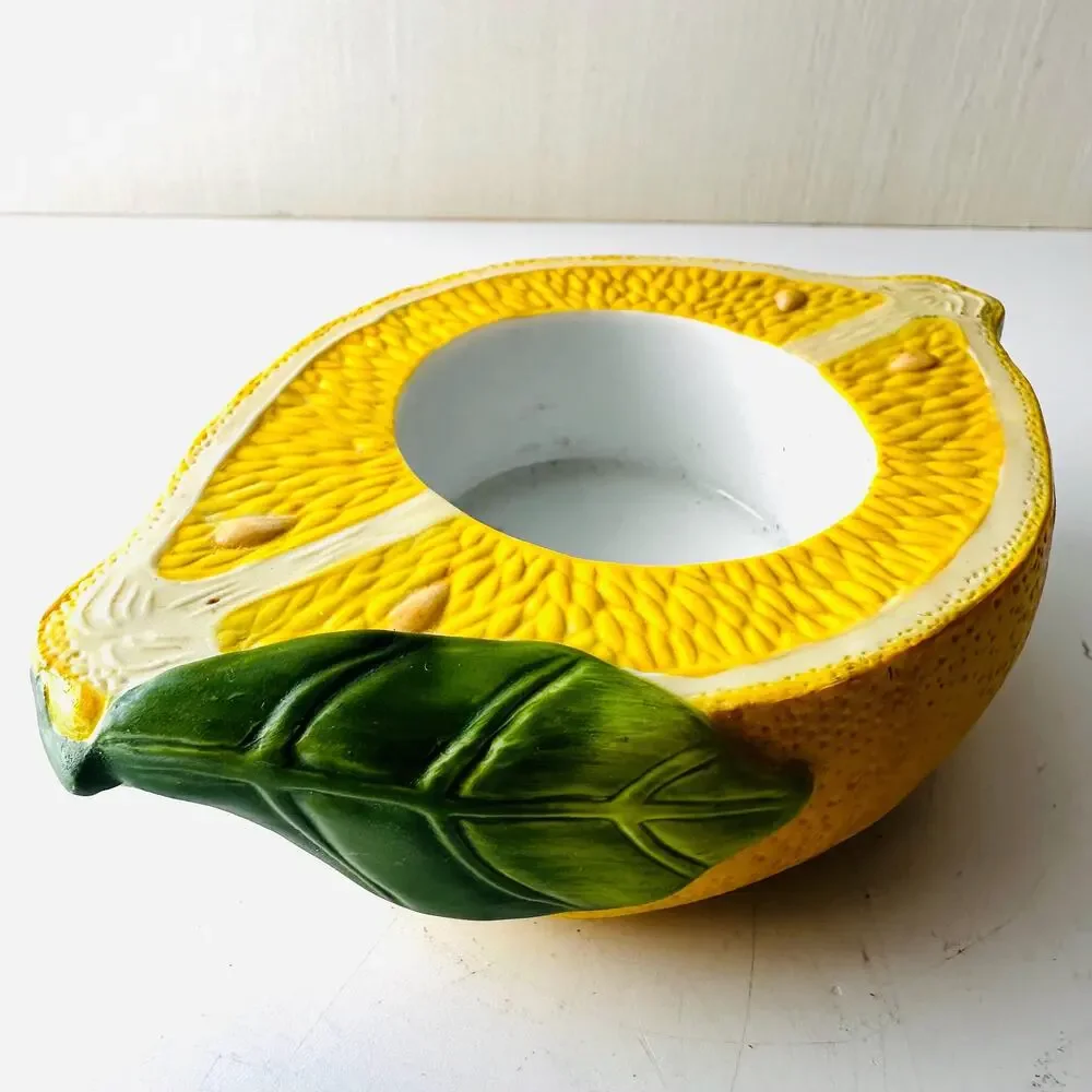 Partylite Lemon Summer Fest Tea Light Candle Holder - Picture 5 of 10